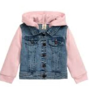 Nordstrom Tucker + Tate Rainbow Jean Hoodie Jacket Size 7